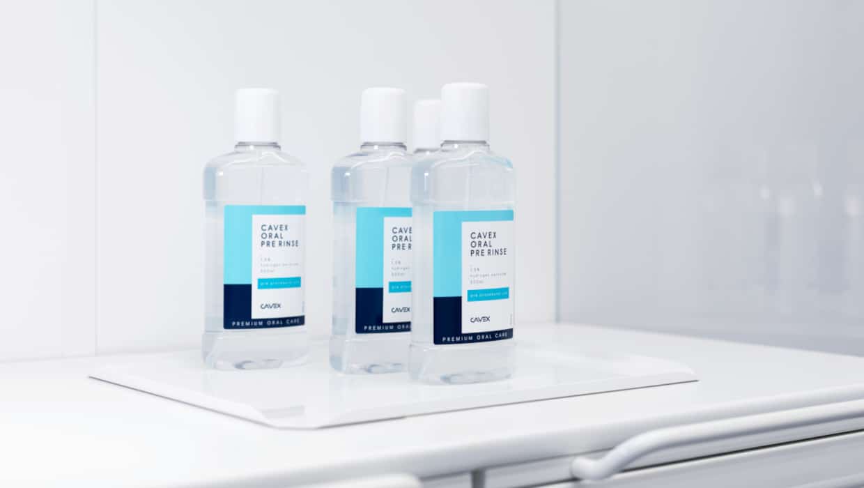 Oral Pre-Rinse against coronavirus