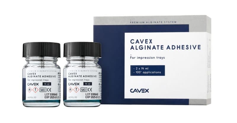 Cavex Alginate Adhesive: verbeterde afdrukkwaliteit