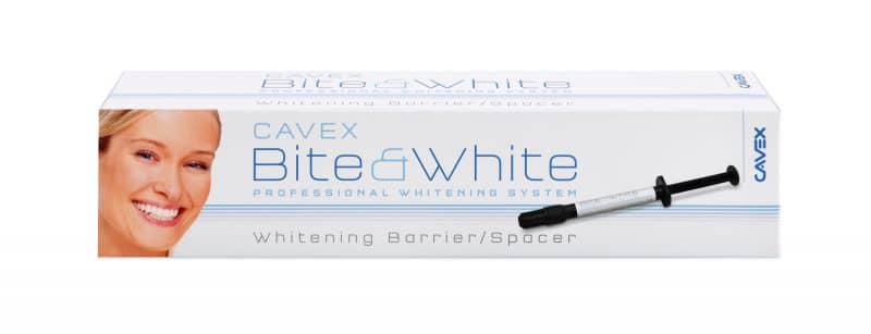 Protective whitening: Cavex Bite&White Barrier/Spacer