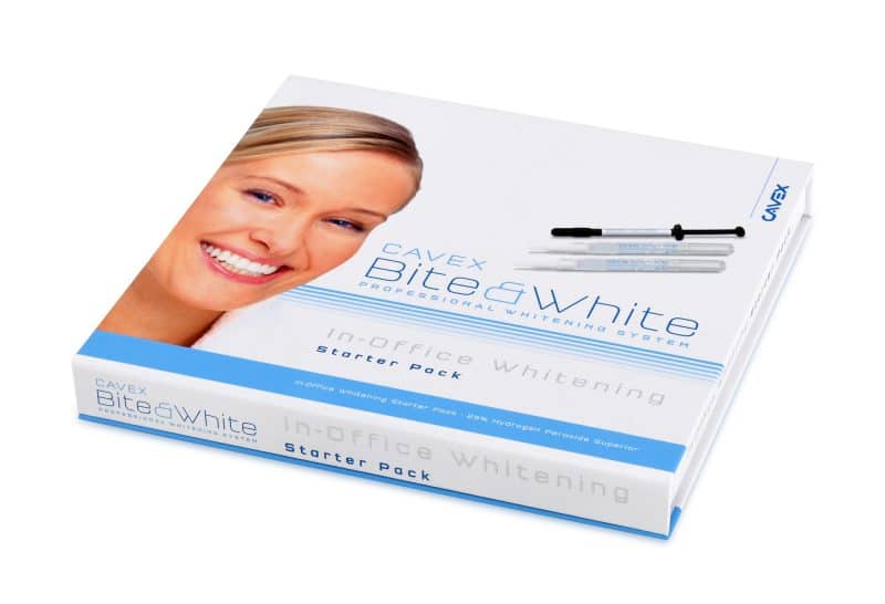 Cavex Bite&White In-Office System: maximum whitening results
