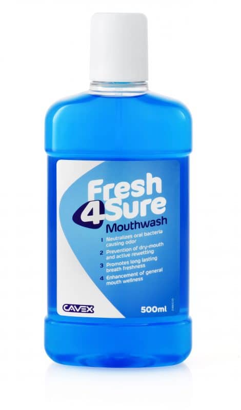 Cavex Fresh4Sure: effective 3-step oral care system
