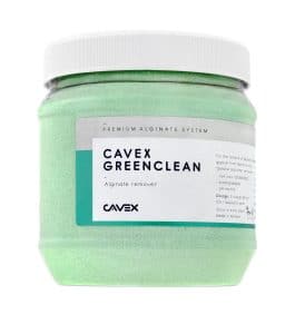 Cavex GreenClean: Verwijdert alginaat