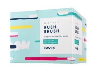 Rush Brush: ready-to-use toothbrush